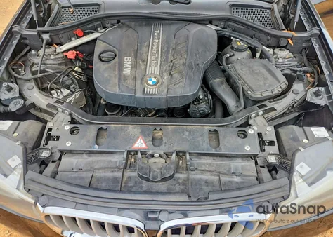 2016 BMW X3 xDrive28D из США, поврежденный, VIN 5UXWY3C59G0N86752